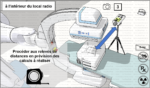 Protocole 3 a - Relevé de positionnement des instruments de mesure par scintillation _ Radiodiagnostic interventionnel au bloc opératoire